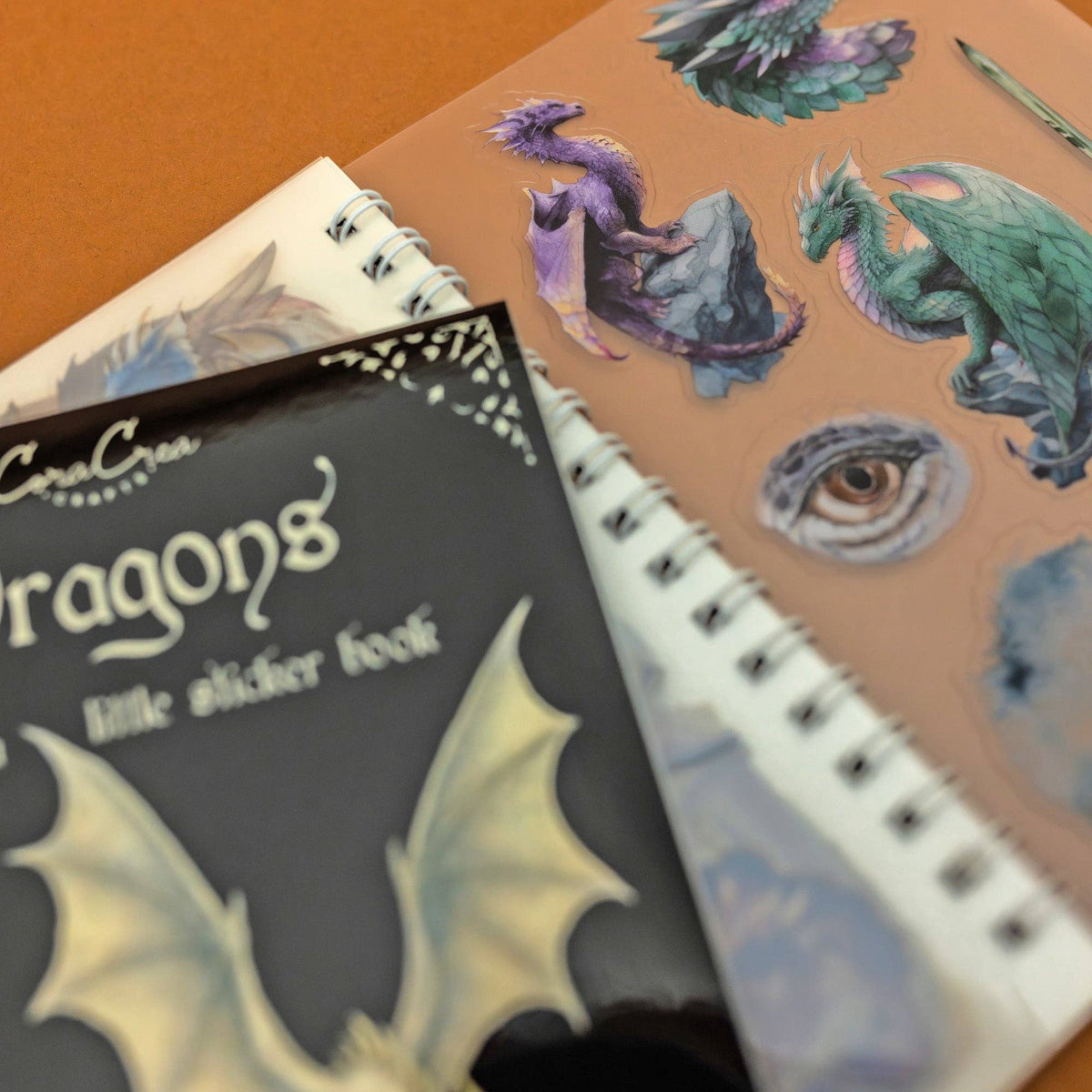 CoraCreaCrafts Dragons Sticker Book – Atlas Stationers