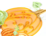 Quilled Assorted Pumpkins Greeting Card