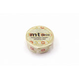 MT Washi Tape - Retro Design Button