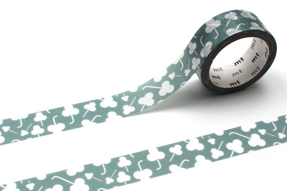 MT Washi Tape - Clover Silhouette