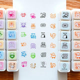 RiN! Studio Mini 6-in-1 Stamp - Routine