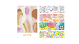 KITTA Portable Washi Decorative Tape - Collage - Watercolor