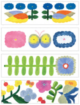 KITTA Portable Washi Decorative Tape -Stamp style Clear -: Bedtime
