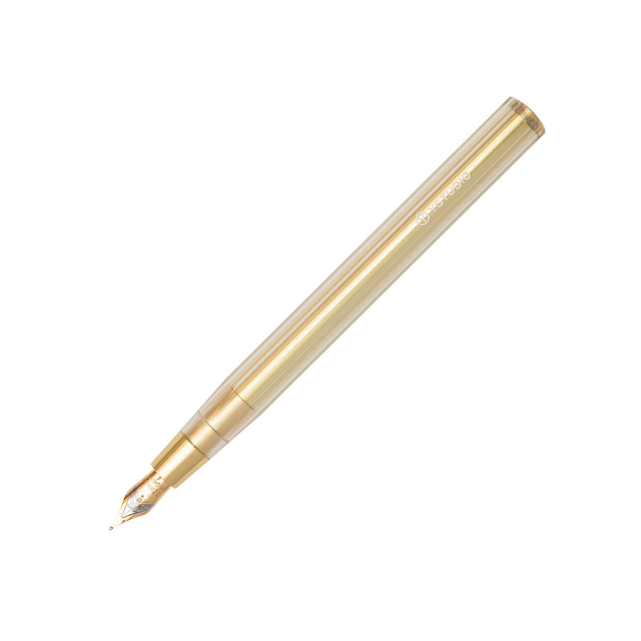 YStudio Glamour Evolve Elemental Dip Pen - Brass Gold