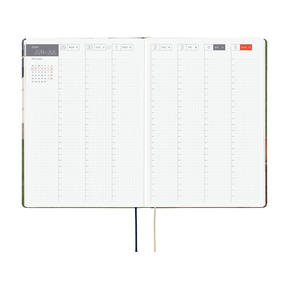 Hobonichi A5 Hon - Hiroko Kubota: Waiting on the Chord