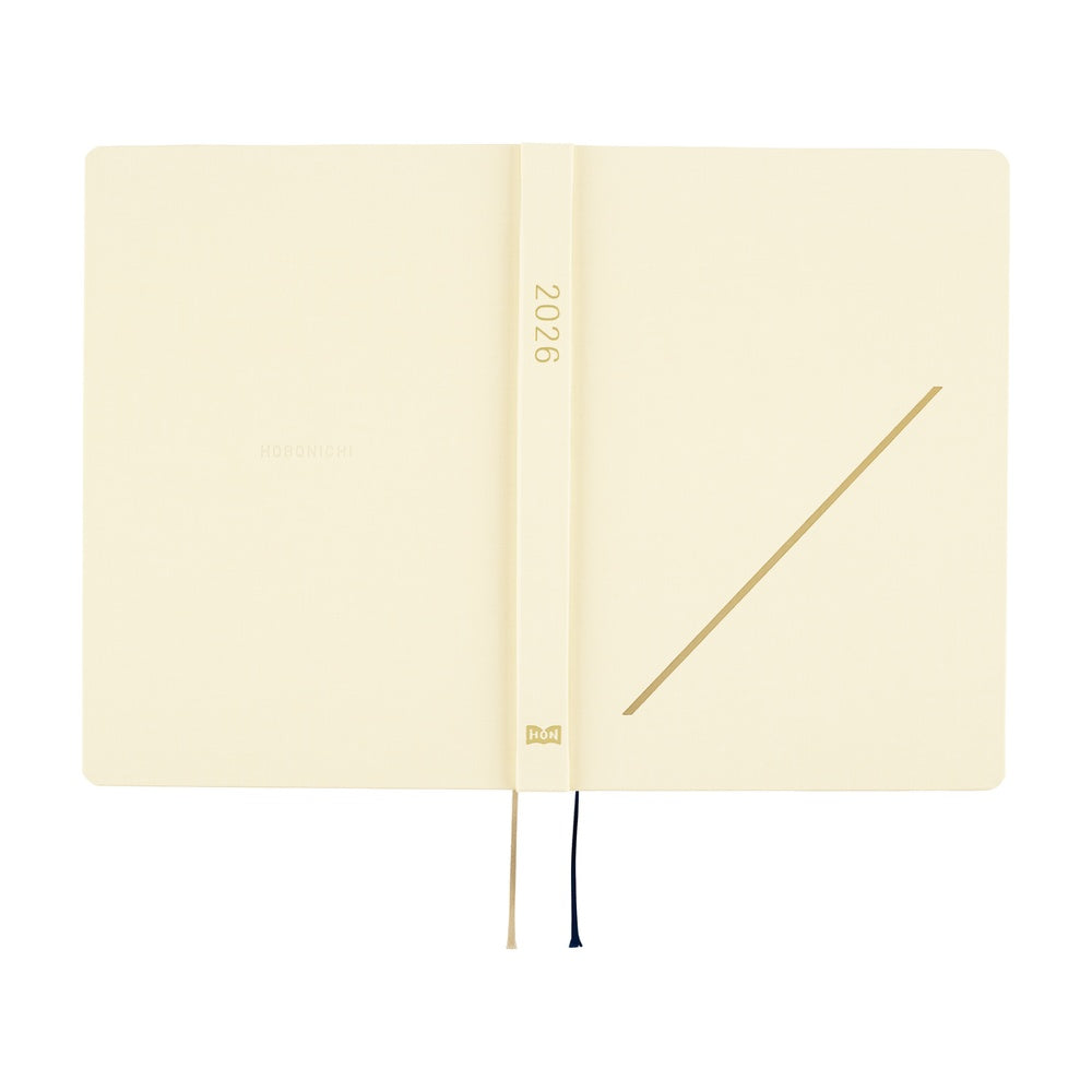 Hobonichi A5 Hon - Slash (Ivory)