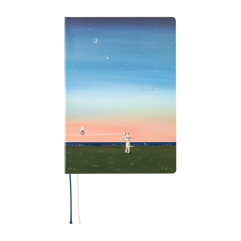 Hobonichi A5 Hon - Hiroko Kubota: String Telephone Until the Moon is Full