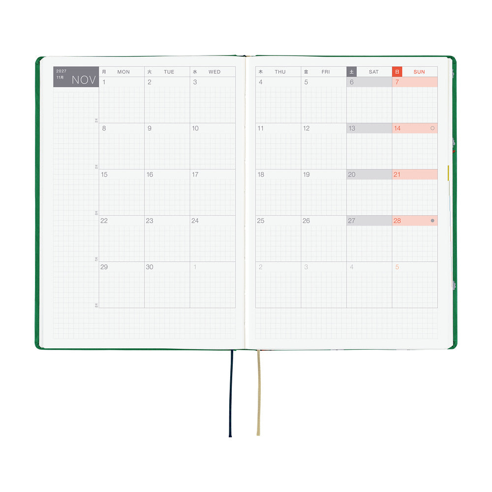 Hobonichi A5 Hon - Bow & Tie: Sheep Sheep Sheep
