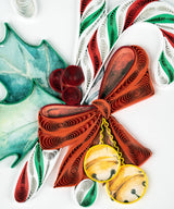 Quilled Candy Canes Christmas Card (New 2023)