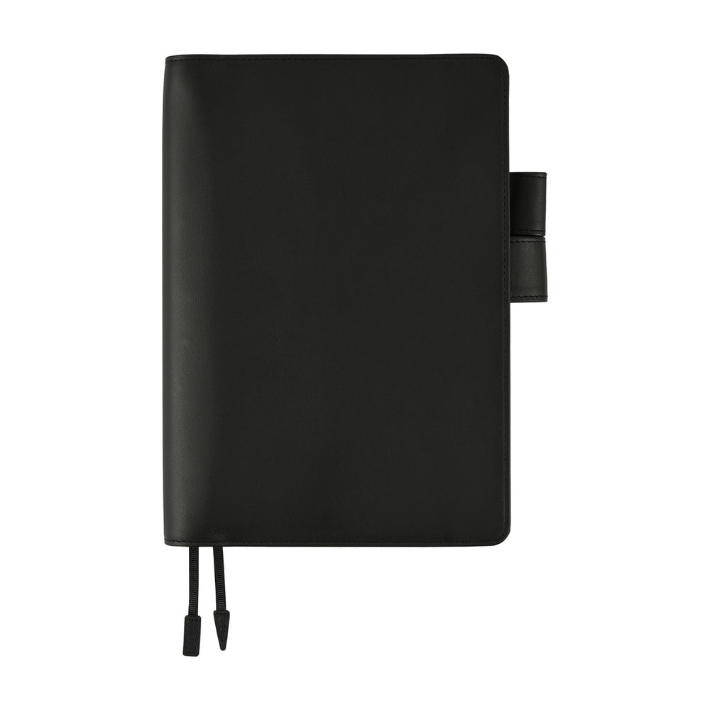 Hobonichi Techo A5 Cousin Cover - Leather: TS Basic - Black