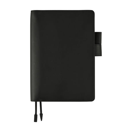 Hobonichi Techo A5 Cousin Cover - Leather: TS Basic - Black