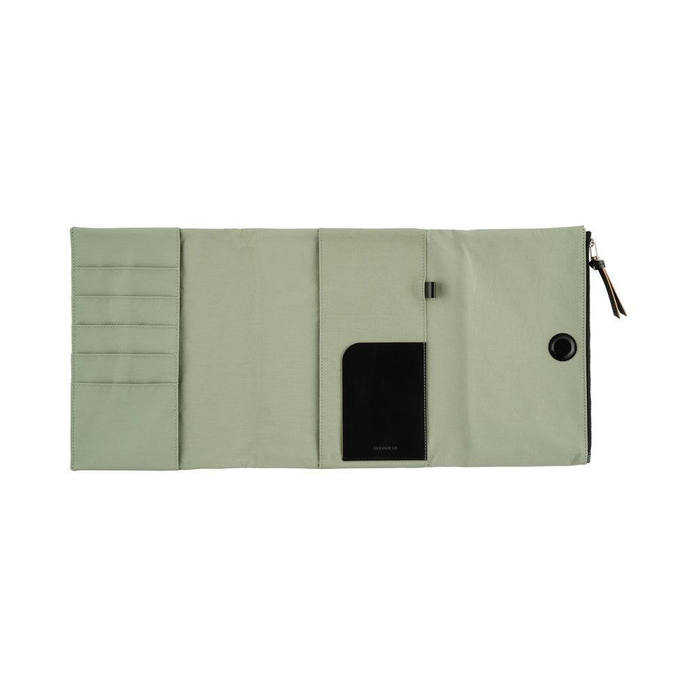 Hobonichi Techo A5 Cousin Cover - Tragen: Oakmoss