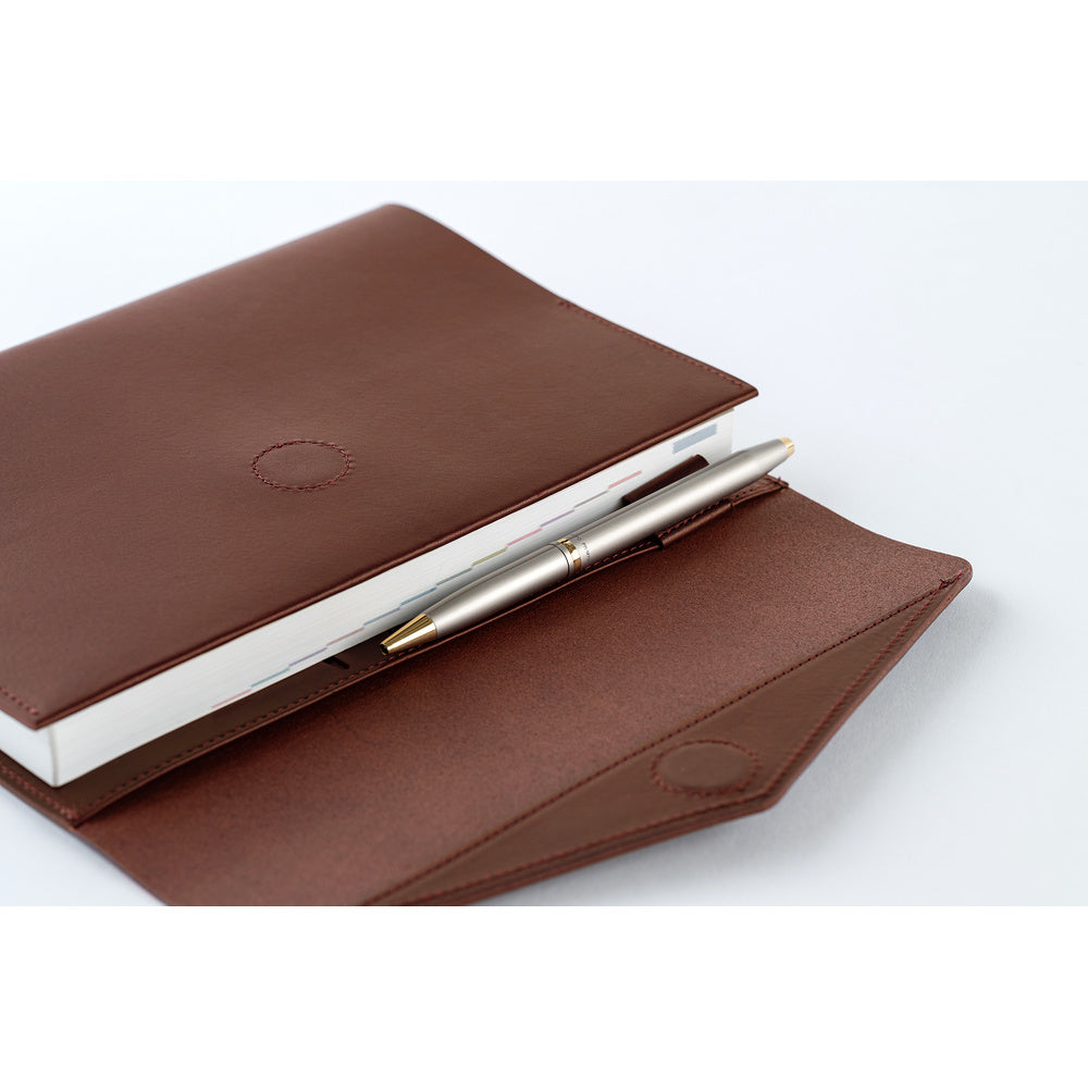Hobonichi Techo A5 Cousin Cover - Glow: Chianti