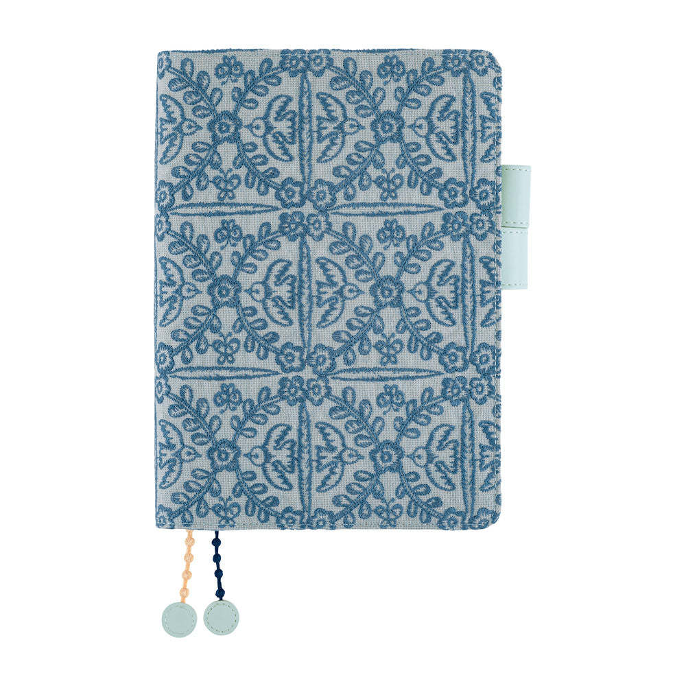 Hobonichi Techo A5 Cousin Cover - minä perhonen: felice (Blue)
