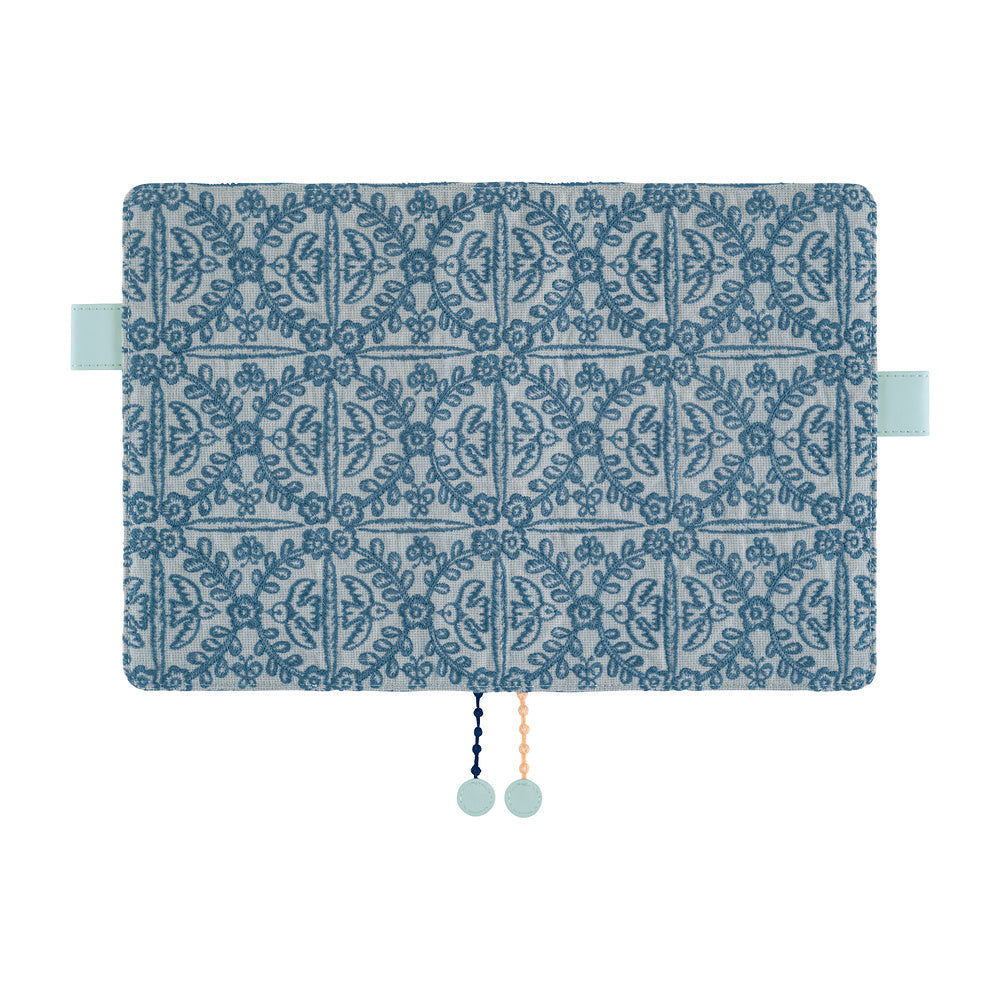 Hobonichi Techo A5 Cousin Cover - minä perhonen: felice (Blue)