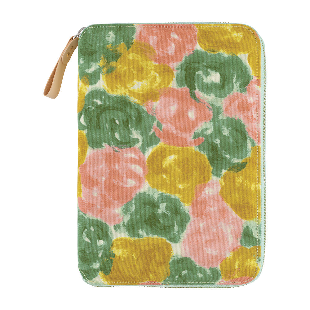 Hobonichi Techo A5 Cousin Cover - minä perhonen: glass flower (Pink Mix)