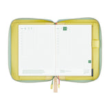Hobonichi Techo A5 Cousin Cover - minä perhonen: glass flower (Pink Mix)