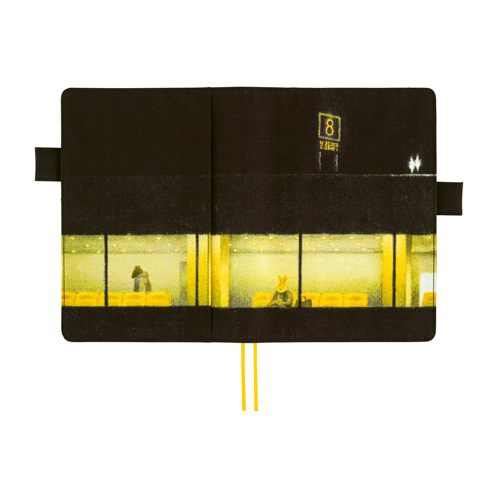 Hobonichi Techo A5 Cousin Cover - Akiko Miyakoshi: An Airport at Night