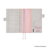 Hobonichi Techo A5 Cousin Cover - Moomin: My Yard (Pink Gray)