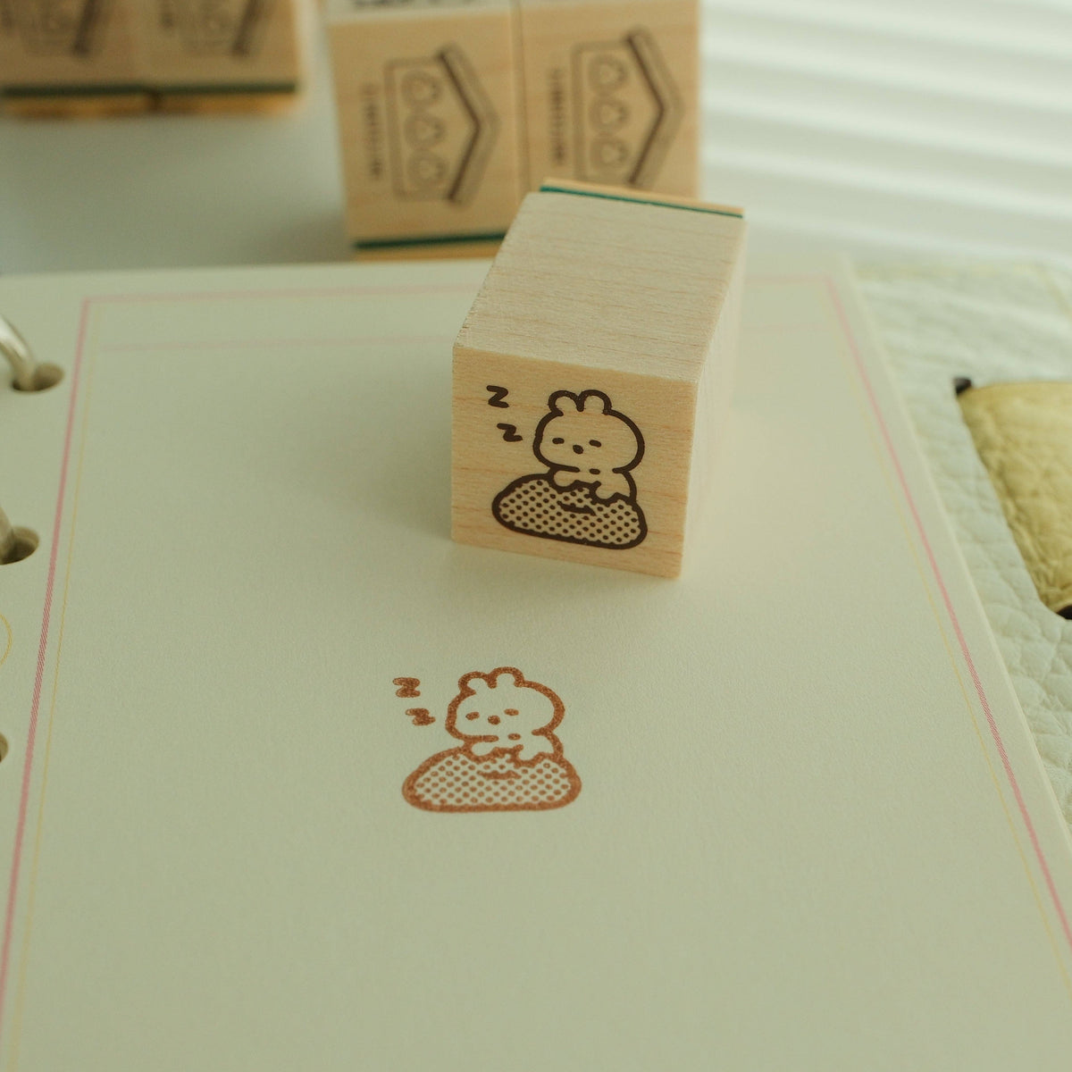 2jingis2jing Living Softly Rubber Stamp Vol. 1 (1.5cm)