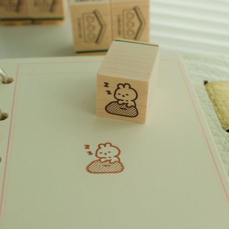 2jingis2jing Living Softly Rubber Stamp Vol. 1 (1.5cm)