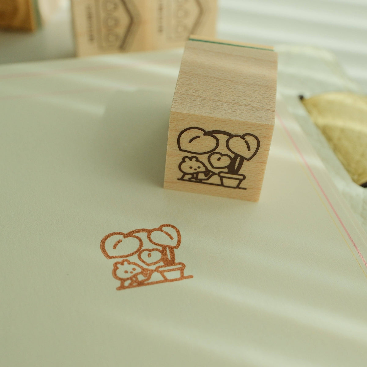 2jingis2jing Living Softly Rubber Stamp Vol. 1 (1.5cm)