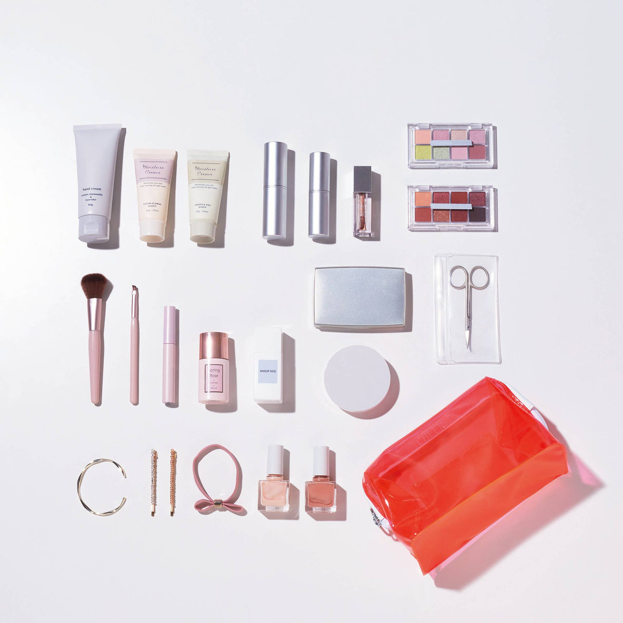 CHEERS! POP Color Clear Wired Pouch