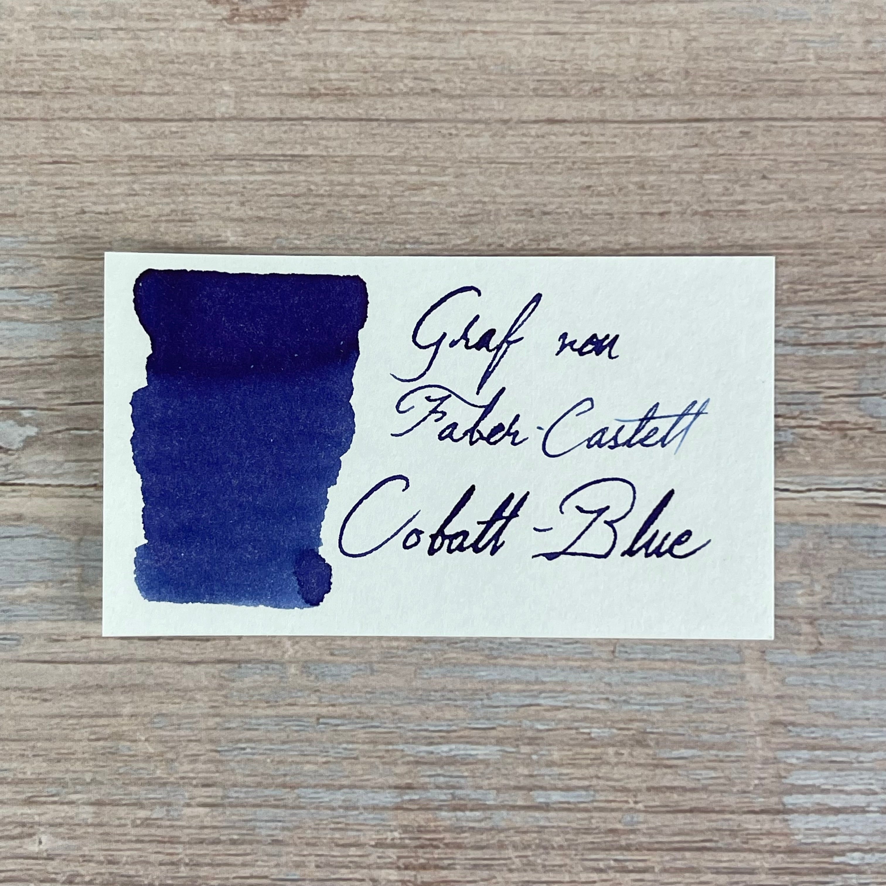 Graf von Faber-Castell Cobalt Blue - 75ml Bottled Ink – Atlas
