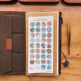 Sarica Studio Colorful Map Dot Stickers