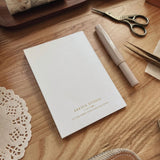 Sarica Studio Embossed TN Notebook - Passport Size