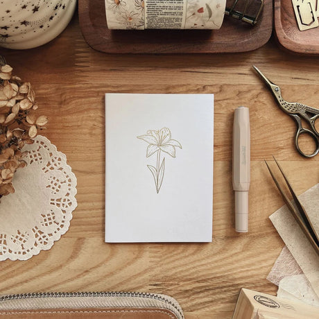 Sarica Studio Embossed TN Notebook - Passport Size
