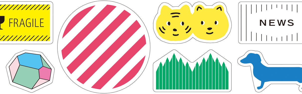 Soda Transparent Masking Tape Sticker Type - Variety