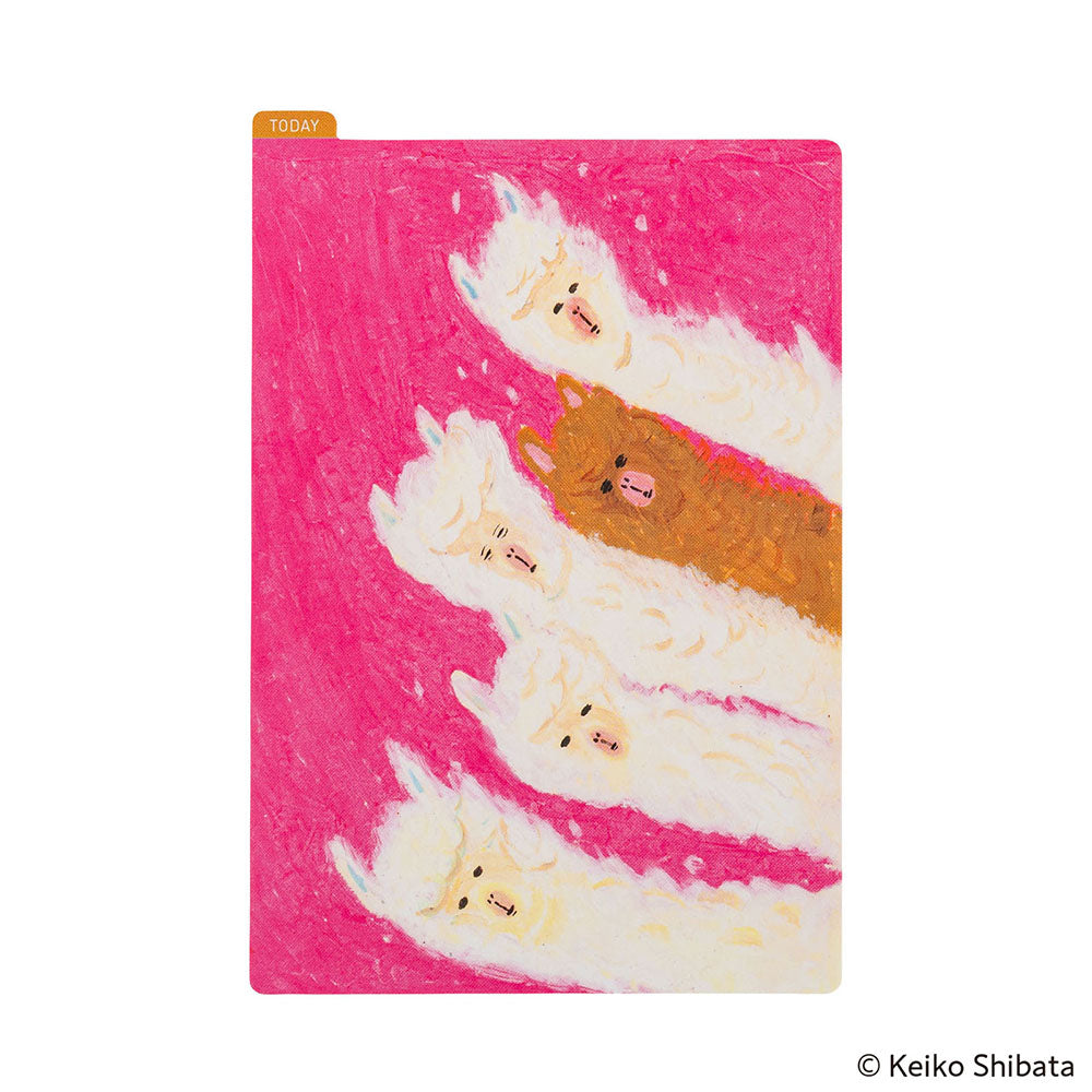 Hobonichi Keiko Shibata: Hobonichi Pencil Board for A6 Size (Upwind alpacas)