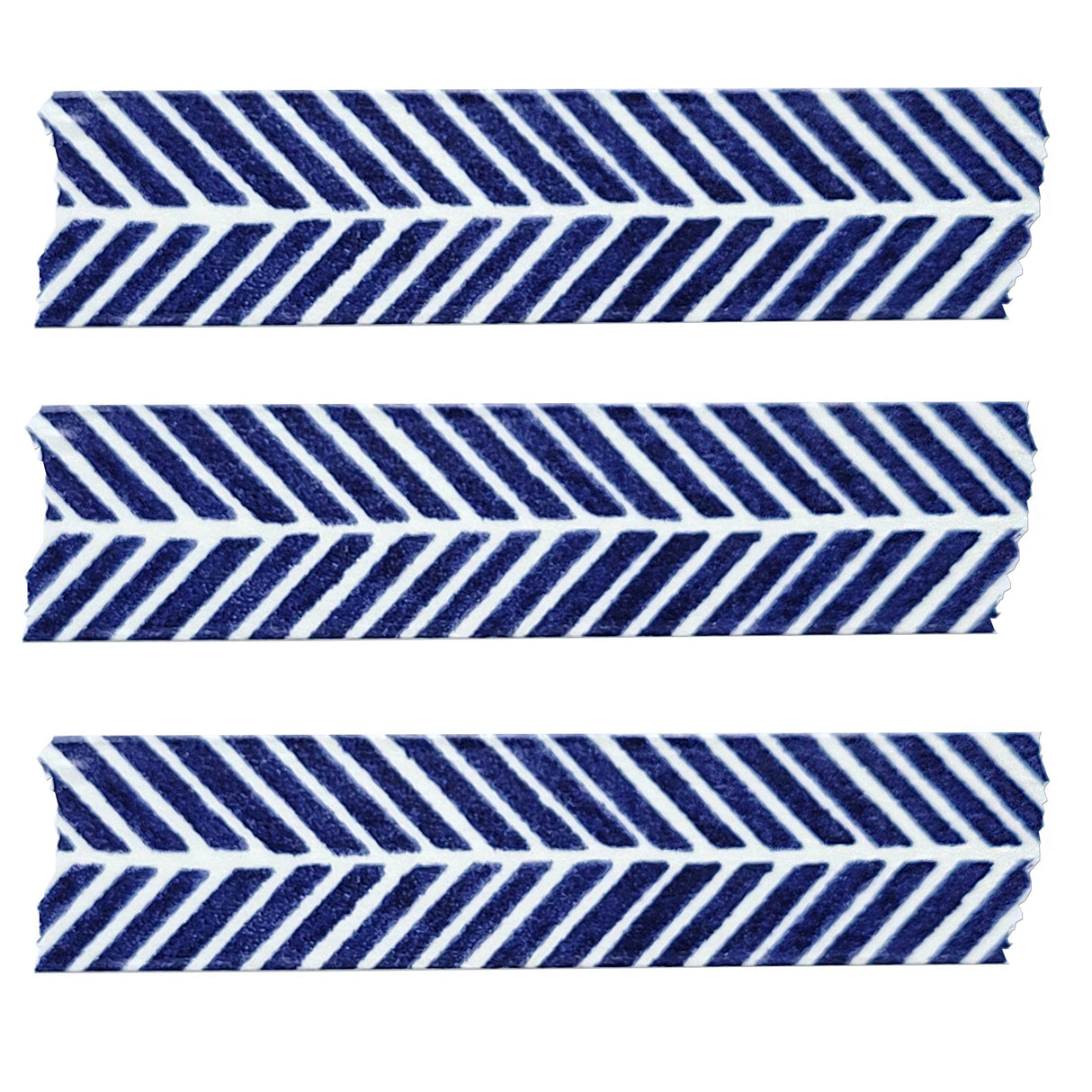 beve! Navy Herringbone Washi Tape