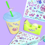 Ocean Party Ocean Critters Summer Vinyl Sticker Sheet