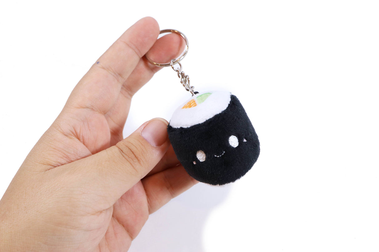 Emii Creations Tiny Sushi Roll Plush Keychain