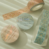 2jingis2jing Whispers of Lily of the Valley Glitter Washi Tape