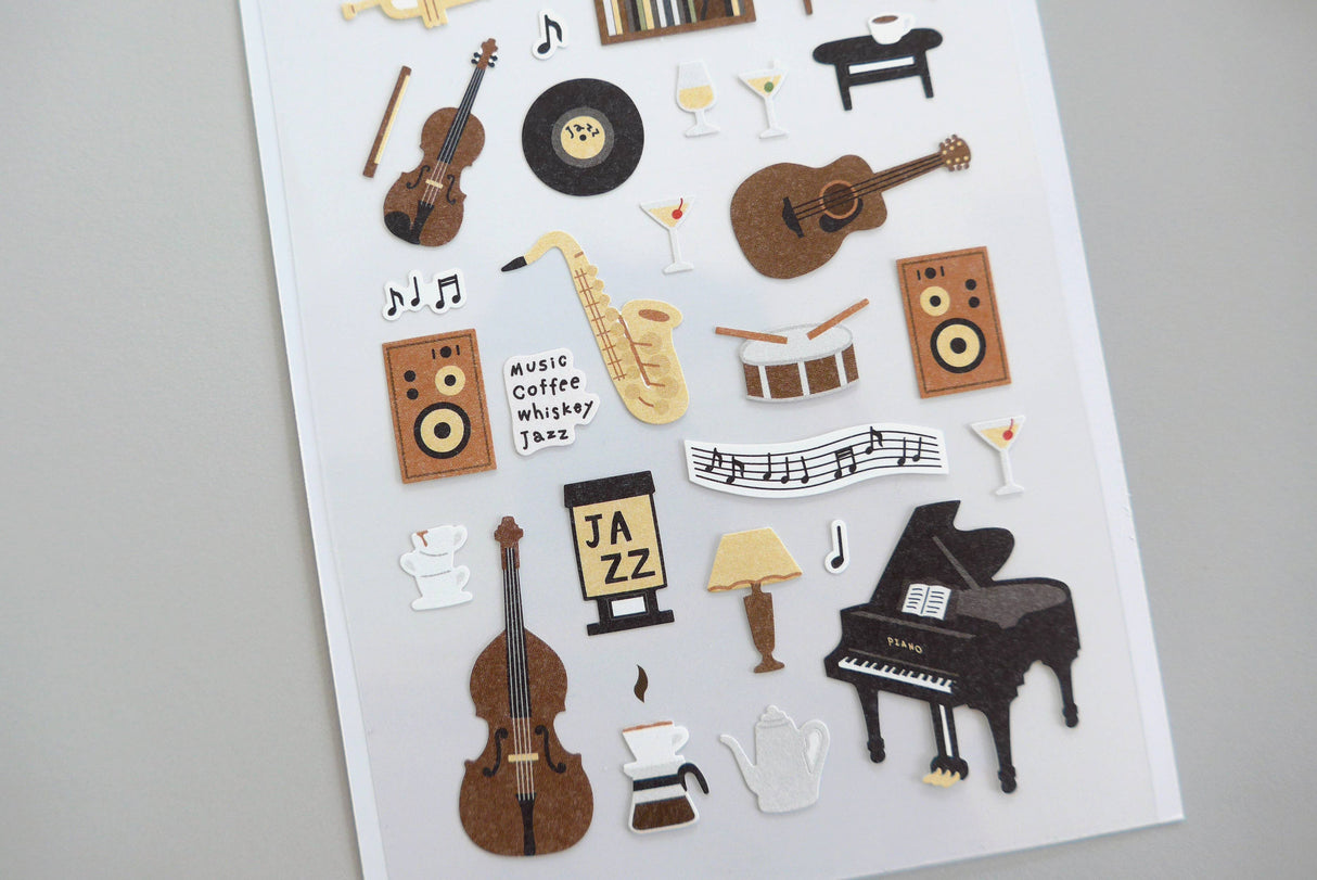 Suatelier Design Stickers - Jazz cafe (1189)