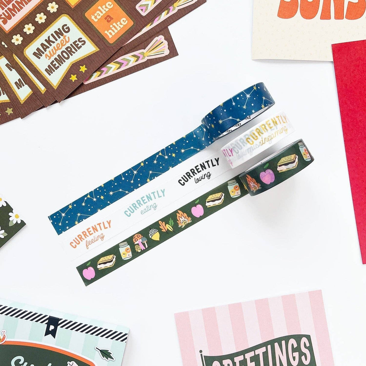 Pipsticks Camp Memories Washi Tape