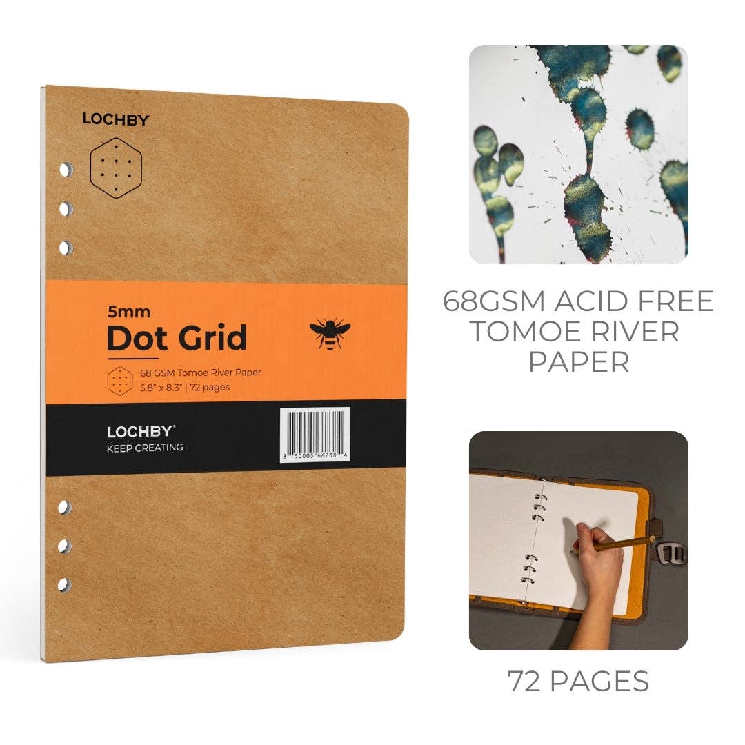 Lochby A5 Binder Refill (1-Pack)