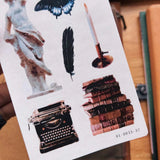 Sarica Studio Dark Academia Stickers