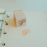 2jingis2jing Living Softly Rubber Stamp Vol. 2 (1.5cm)
