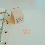 2jingis2jing Living Softly Rubber Stamp Vol. 2 (1.5cm)