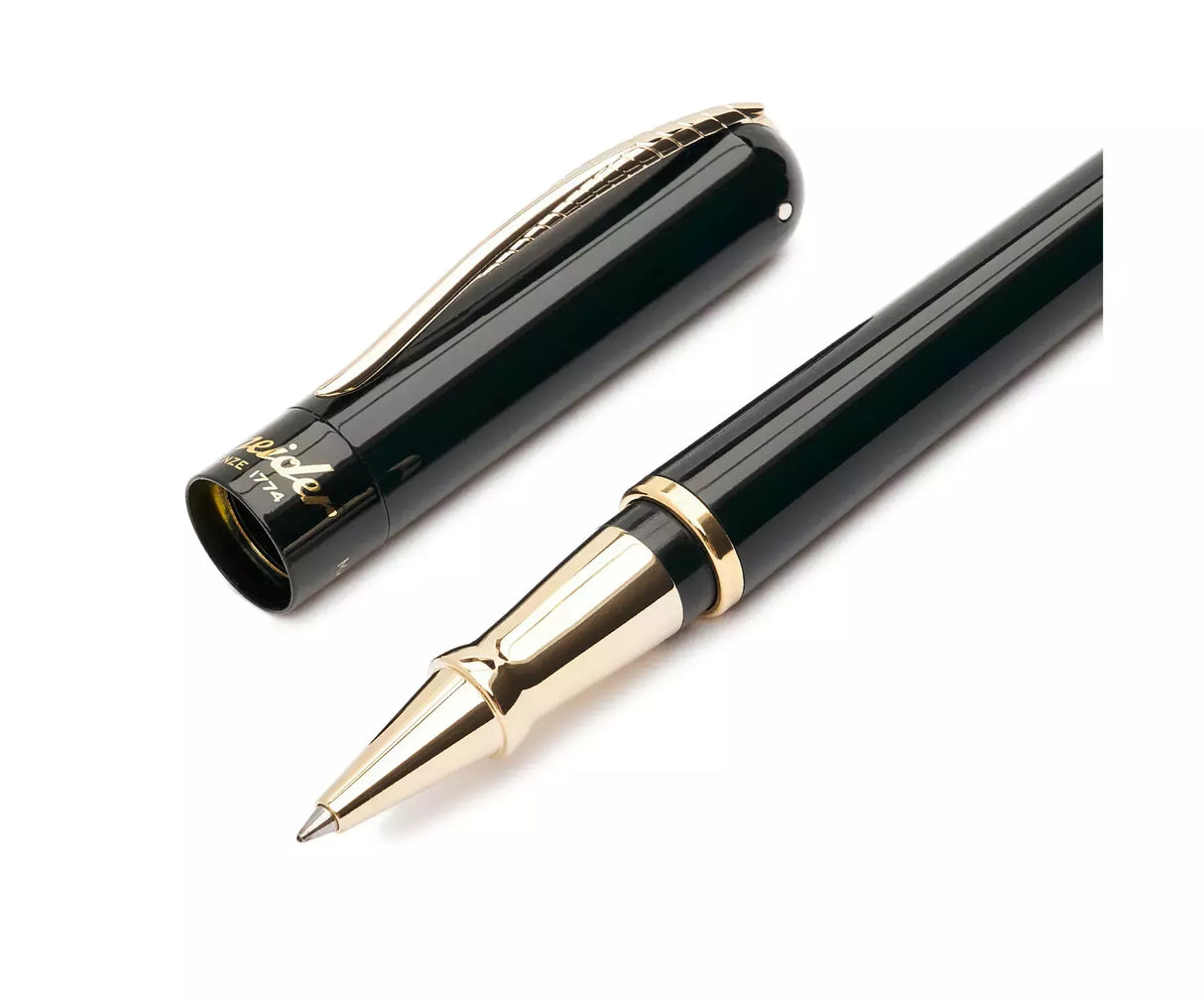 Pineider UR Avatar Anniversary Rollerball Pen - Black with Gold Trim (Special Edition)