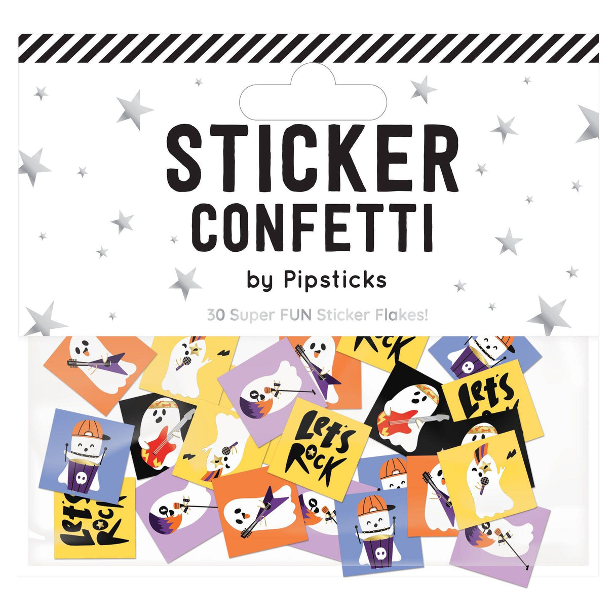 Pipsticks Rockin' Ghosts Sticker Confetti Stickers