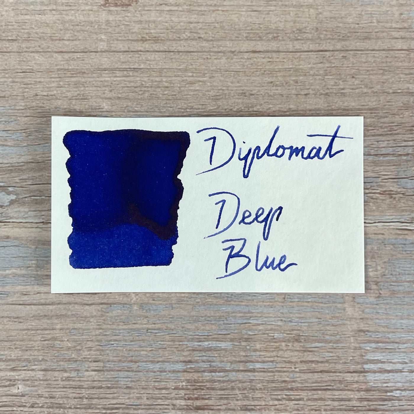 Diplomat Deep Blue - 30ml Bottled Ink