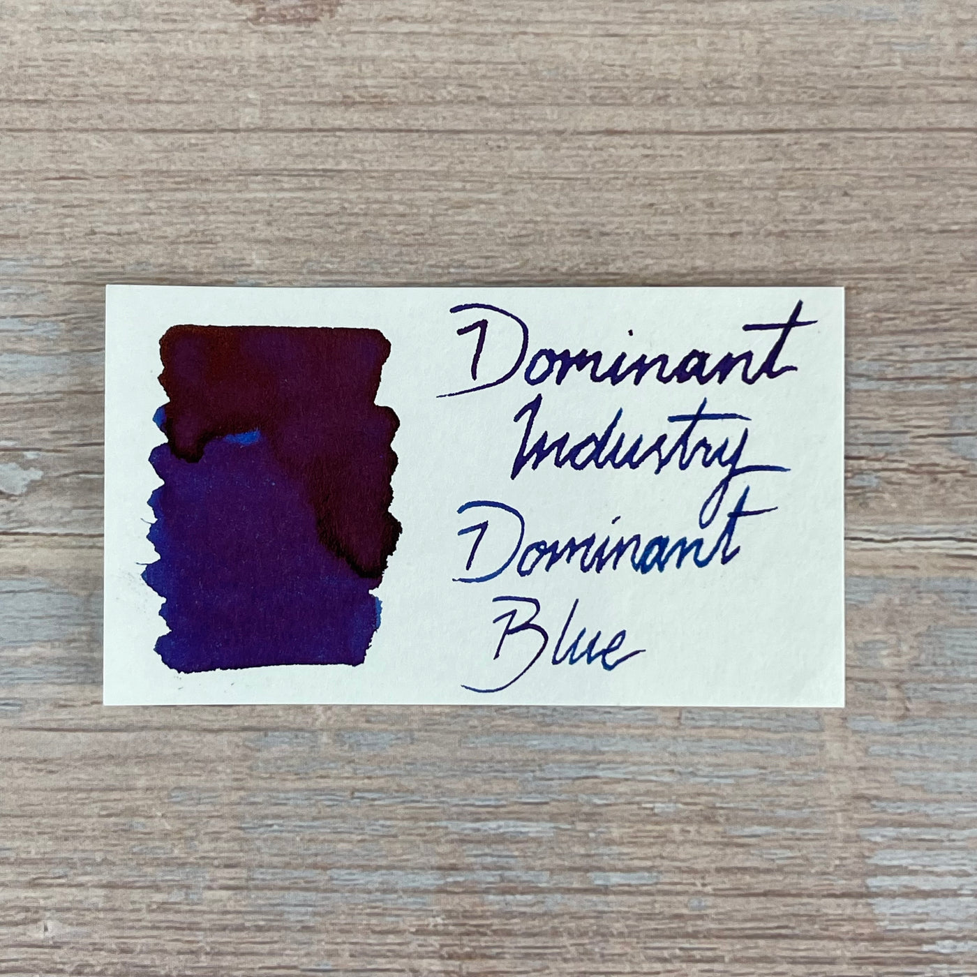 Dominant Industry Dominant Blue - 25ml Bottled Ink
