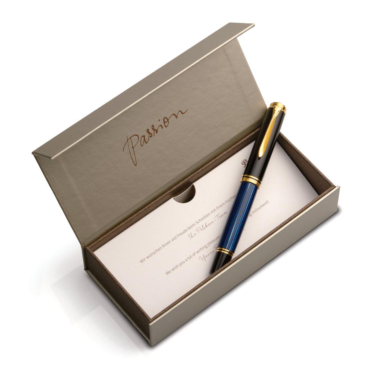 Pelikan Souveran M1000 Fountain Pen - Black-Blue
