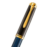 Pelikan Souveran M1000 Fountain Pen - Black-Blue
