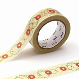 MT Washi Tape - Retro Design Button